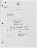 Appointment Letter from William P. Clements to David Dean, June 18, 1982