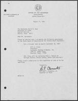 Appointment Letter from William P. Clements to David Dean, August 12, 1982