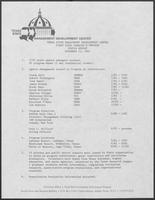 Report titled Texas State Management Development Center: First Level Manager's Program Status Report, December 31, 1982
