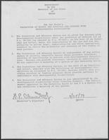 Endorsement by William P. Clements, Jr. for the State's Protection of Rights and Advocacy for Persons with Developmental Disabilities, September 25, 1979