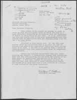 Letter from William E. Hellums to William P. Clements Jr., May 12, 1980