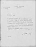 Memo from David A. Dean to William P. Clements, Jr., May 15, 1980