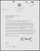 Letter from William P. Clements to Richard Harold Lynch, August 8, 1979