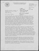 Letter from Rear Admiral P.A. Yost (USCG) to William P. Clements, April 24, 1981