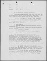 Memorandum from Allen B. Clark to William P. Clements, Jr., August 29, 1980