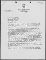 Letter from Mark White to William P. Clements, March 6, 1980