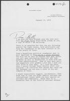 Correspondence between Richard Nixon and William P. Clements, Jr., January 1979