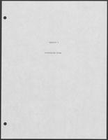 Exhibit G: Discussion Items (Texas 2000)
