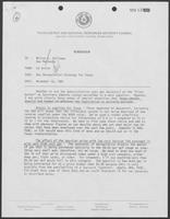 Memo from Ed Vetter to Milton Holloway and Dan Matheson regarding Gas Deregulation Strategy for Texas, November 10, 1981