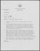 Memo from Allen B. Clark to William P. Clements, Jr. regarding Indochinese Refugee Problems, March 13, 1981