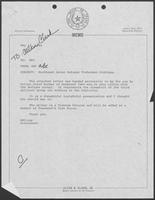 Letter from Eugene K. Fisher to William P. Clements, Jr. and cover letter, regarding refugees, May 12, 1980