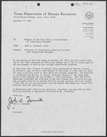 Memo from John Townsend regarding Directory of Coordinating Agencies Involved with Southeast Asian Refugees, December 11, 1979