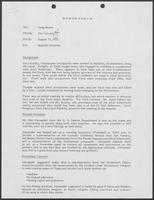 Memo from Jim Cicconi to Doug Brown regarding Seadrift Situation with letters from Sea Grant College Program, August 15, 1979