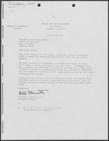 Correspondence between William P. Clements and Jim McConn, Mayor of Houston, January 13-February 5, 1981