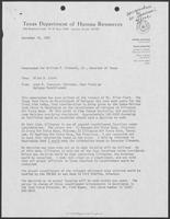 Memo from John D. Townsend, Chairman, Task Force on Refugee Resettlement, to William P. Clements, December 19, 1980
