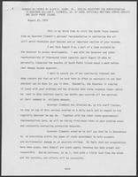 Remarks delivered by Allen Clark, Special Asst for Admin to William P. Clements, Jr. at local officials meetings, Corpus Christi and South Padre Island, August 22, 1979