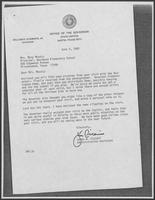 Letter from James W. Cicconi to Mary Mosely, June 9, 1980