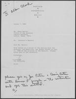 Letter from Jim Hendricks to Homer Foerster, August 7, 1980
