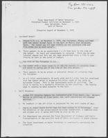 Situation Report titled "Texas Department of Water Resources Freighter/Tanker Collision on November 1, 1979 near Galveston," November 2, 1979