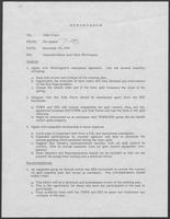 Memo from Mit Spears to Allen Clark regarding attached memo from Dick Whittington, December 19, 1979