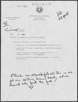 Memorandum from Allen B. Clark to Governor William P. Clements, Jr., September 24, 1979