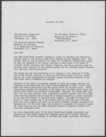 Letter from William P. Clements, Jr. to George Bush, Thomas O'Neill, and Malcolm Baldrige, December 13, 1982