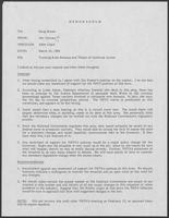 Memo from Jim Cicconi to Doug Brown, March 10, 1980