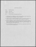 Memo from Allen Clark to Paul Wrotenbery regarding Civil Air Patrol Commission and CAP, Inc., March 10, 1980