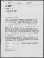 Letter from Adlene Harrison to William P. Clements, December 11, 1978