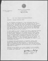 Memo from William P. Clements to all state agency/departments/boards regarding Vietnam Veterans Week, May 10, 1979