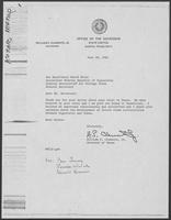 Letter exchange between William P. Clements, Jr. and Metod Rotar, May-June 1981