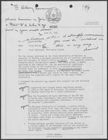 Memo from Paige Massey to David Herndon, June 29, 1982