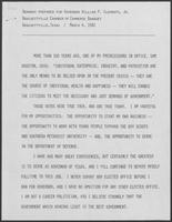 Transcript of a speech given by Bill Clements to the Brackettville Chamber of Commerce, March 4, 1982