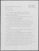 Press Release from the Office of Governor William P. Clements, Jr., August 10, 1979
