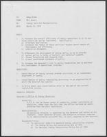Memo from Mit Spears to Doug Brown regarding Energy Agencies Reorganization, March 16, 1979 