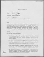 Group of documents regarding water legislation, July-August 1979 
