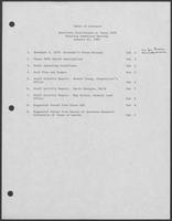 Texas 2000 project, Materials distributed at the Steering Committee meeting, January 23, 1980