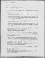 Group of documents regarding State Affairs-Oil Spill Response, July-August 1979 