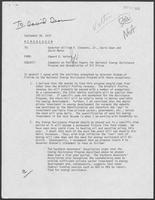 Memo from Edward Vetter to William P. Clements, David Dean and David Marks, September 26, 1979, regarding Comments on Position Papers for National Energy Assistance Program and Deregulation of Oil Prices