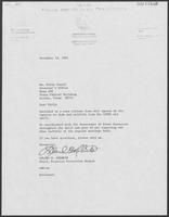 Letter from Leland E. Roberts to Polly Sowell, November 12, 1981
