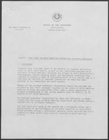 Briefing memo: Task Force on North American Cooperation from William P. Clements office, undated