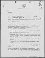 Memo Jarvis Miller to Bill Clements, August 17, 1982