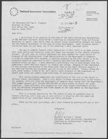 Letter from William Winter to William P. Clements, July 16, 1981