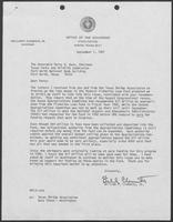 Correspondence between William P. Clements, Perry R. Bass and The Texas Shrimp Association, June 15- September 1, 1981