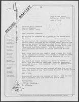 Correspondence between William P. Clements, Allen B. Clark, T.J. Owens and John Jacobson, April 20- June 5, 1979