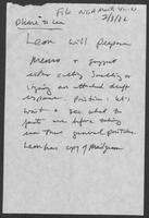 Telegram from Dick Snelling, Governor of Vermont to William P. Clements, January 29, 1982