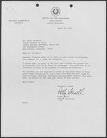 Letter exchange between Polly Sowell and Italo Di Marco, Consul General of Italy, April 20, 1982