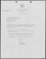 Letter exchange between Polly Sowell and F. Eugene Binder, November 1981