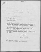 Group of documents regarding Nigerian Governor Aper Aku, February-March 1981