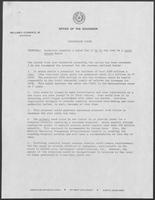 Discussion Paper regarding Proposal for Authorize Counties a Sales Tax of up to One Cent on a Local Option Basis, March 2, 1980